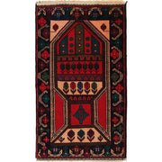 Handmade Prayer Rug 2' 9" x 4' 9" - No. AL35203