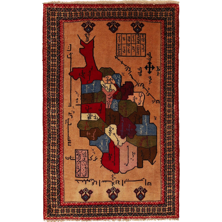 Handmade Baluchi Rug 2' 10" x 4' 7" - No. AL45091