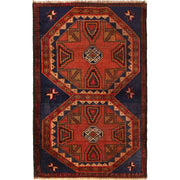 Traditional Baloch Rug 3' 0" x 4' 9" - No. AL71928