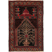 Handmade Prayer Rug 3' 0" x 4' 4" - No. AL12965