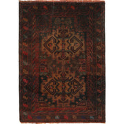 Handmade Prayer Rug 2' 9" x 3' 10" - No. AL25491