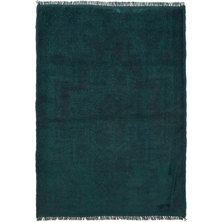 Hand Knotted Overdyed Rug 3' 1" x 4' 3" - No. AL86453