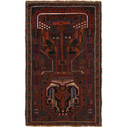 Traditional Baloch Rug 2' 10" x 4' 8" - No. AL29612