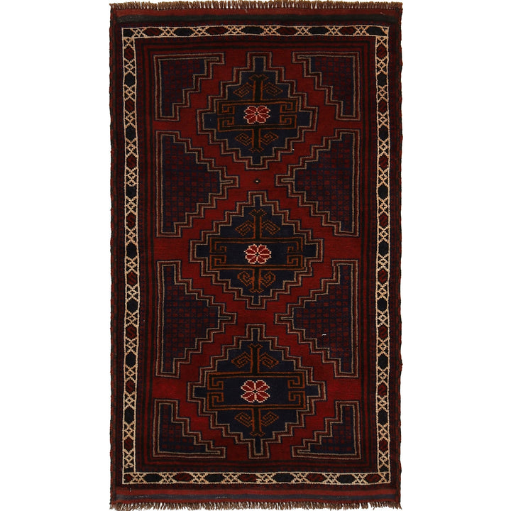 Traditional Baloch Rug 2' 9" x 4' 10" - No. AL30405