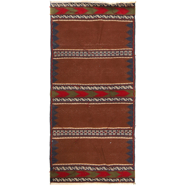 Handmade Table Sheet Kilim Runner 2' 5" x 5' 3" - No. AL64413