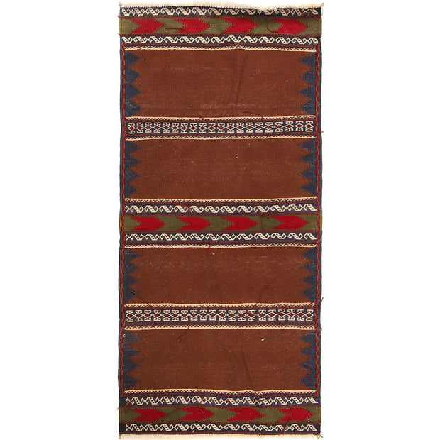 Handmade Table Sheet Kilim Runner 2' 5" x 5' 3" - No. AL64413