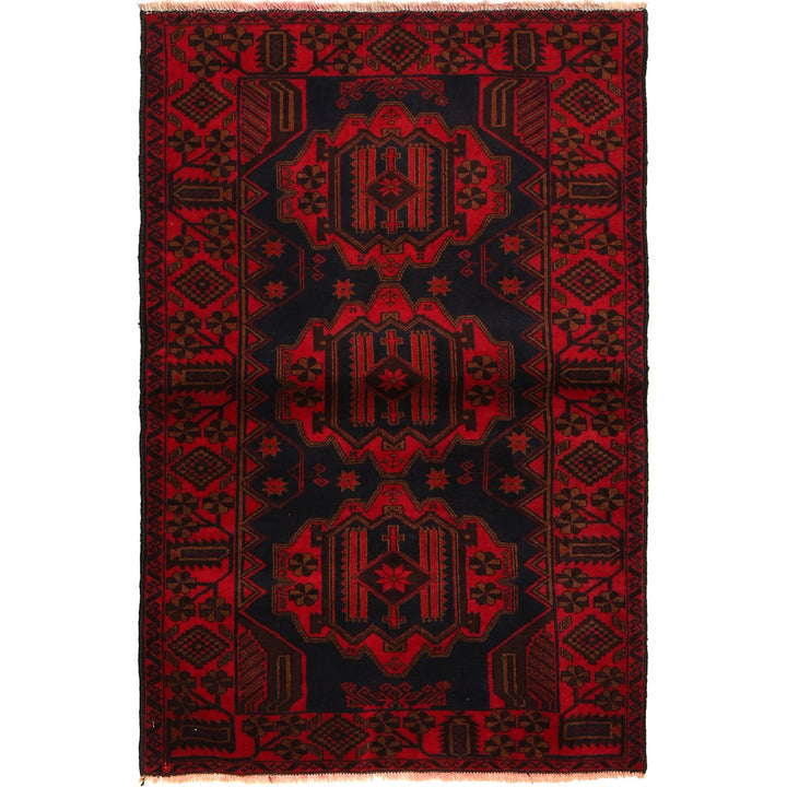 Handmade Baluchi Rug 2' 10" x 4' 6" - No. AL62292