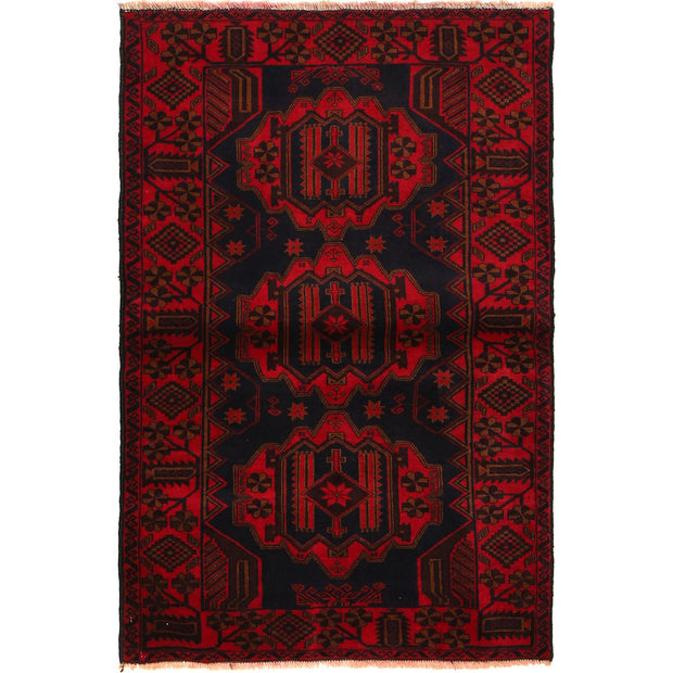Handmade Baluchi Rug 2' 10" x 4' 6" - No. AL62292