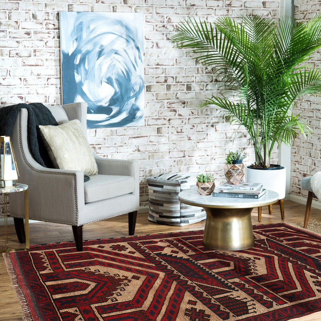 Muslim Prayer Rug 2' 9" x 4' 9" - No. AL54004