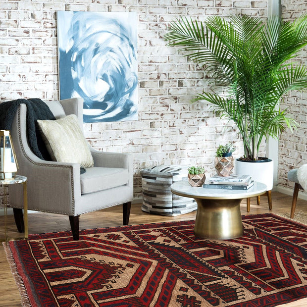 Muslim Prayer Rug 2' 9" x 4' 9" - No. AL54004