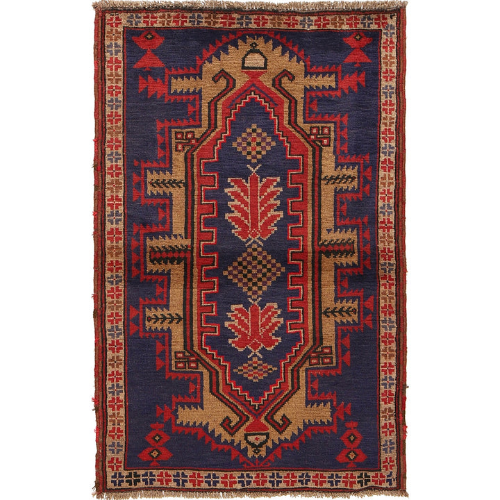 Traditional Baloch Rug 3' 2" x 4' 11" - No. AL20693