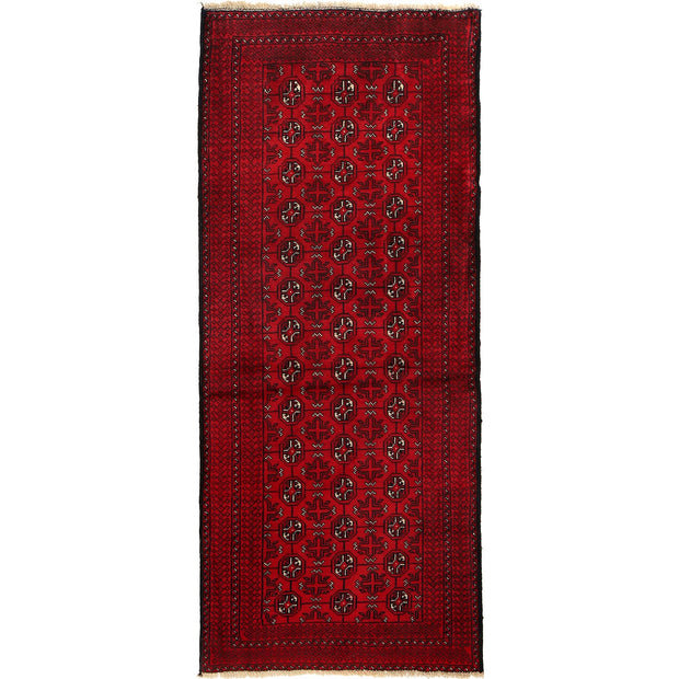 Oriental Bukhara Area Runner Rug 2' 7" x 6' 0" - No. AL55781