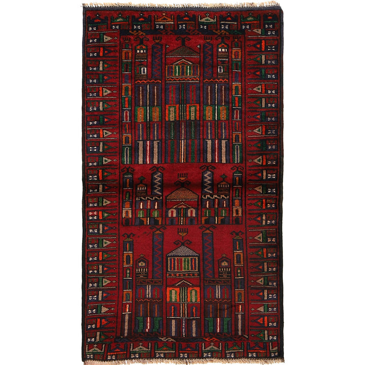 Handmade Prayer Rug 2' 6" x 4' 8" - No. AL53740