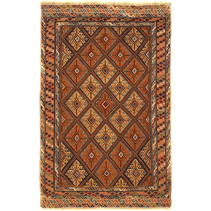 Handmade Nakhunak Kilim Rug 2' 2" x 3' 6" - No. AL42068