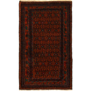 Tribal Baloch Rug 3' 11" x 6' 7" - No. AL41230