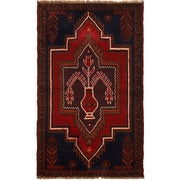 Traditional Baloch Rug 2' 11" x 4' 9" - No. AL90443