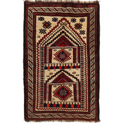 Handmade Prayer Rug 2' 4" x 3' 9" - No. AL95478