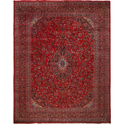 Persian Kashan Rug 9' 5" x 12' 8" - No. AL58684