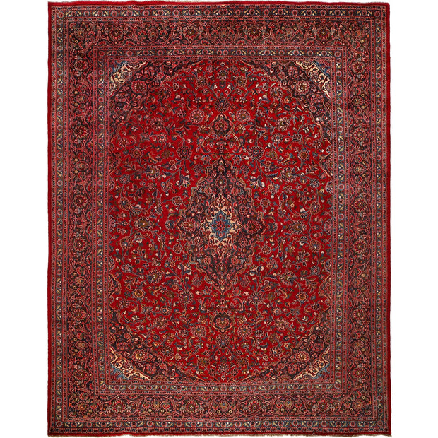 Persian Kashan Rug 9' 5" x 12' 8" - No. AL58684