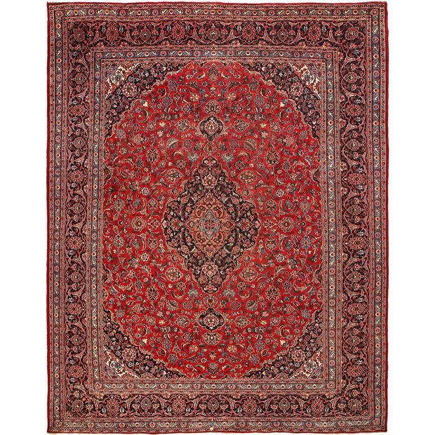 Persian Kashan Rug 9' 7" x 12' 6" - No. AL88871