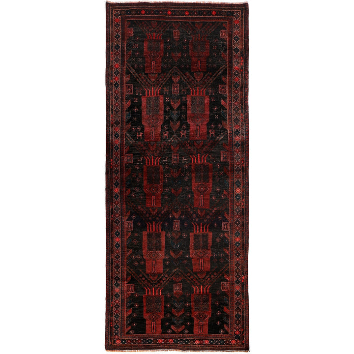 Persian Baluchi Runner Rug  3' 10" x 9' 8" - No. AL31140
