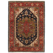 Hand Woven Heriz Design Carpet 3' 11" x 5' 9" - No. AL98569