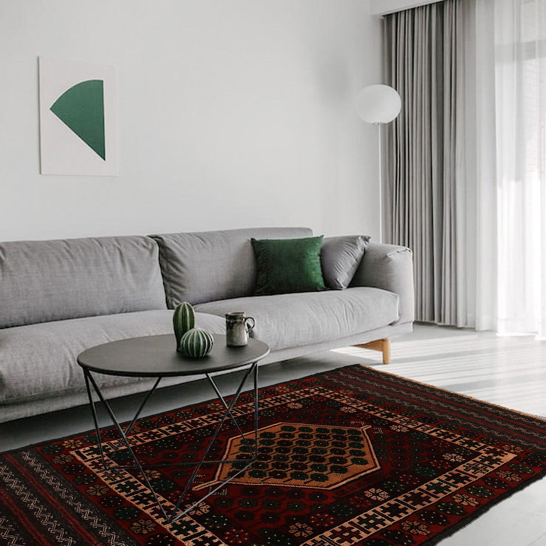 Hand Knotted Baluchi Rug 2' 10" x 4' 9" - No. AL71360