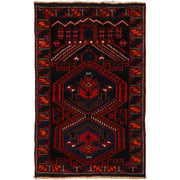 Muslim Prayer Rug 2' 9" x 4' 6" - No. AL29401