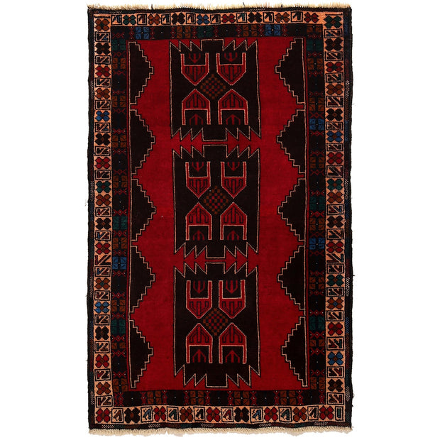 Baluch Small Size Rug 2' 10" x 4' 10" - No. AL40414