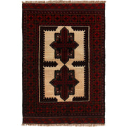 Traditional Baloch Rug 2' 9" x 4' 2" - No. AL56428