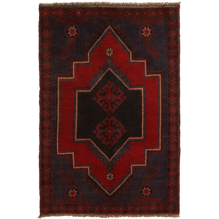 Traditional Baloch Rug 2' 11" x 4' 5" - No. AL80168