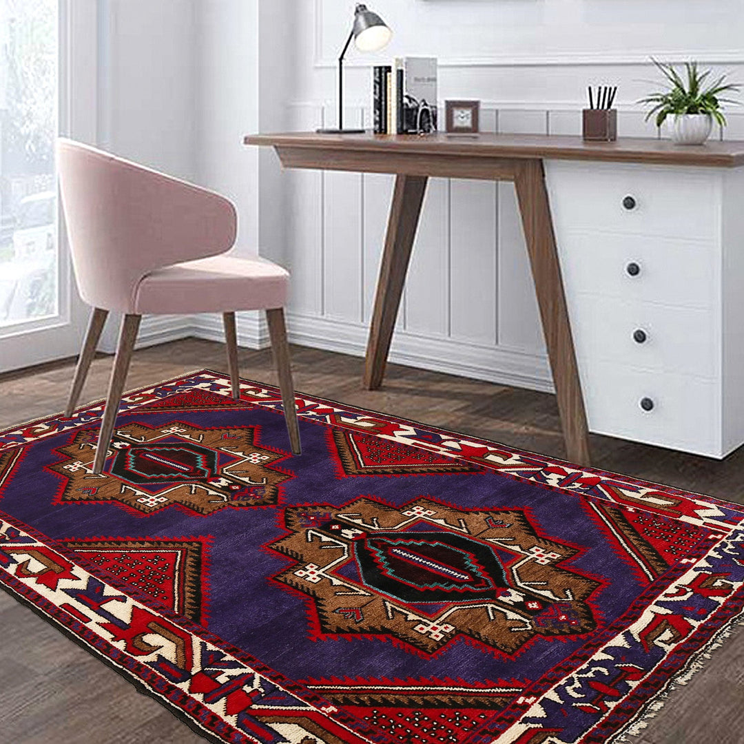 Baluch Short Rug 4' 1" x 6' 7" - No. AL17523