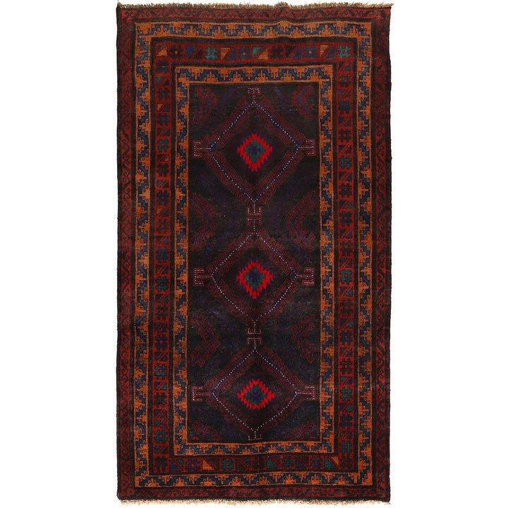 Baluch Short Rug 3' 7" x 6' 5" - No. AL20389