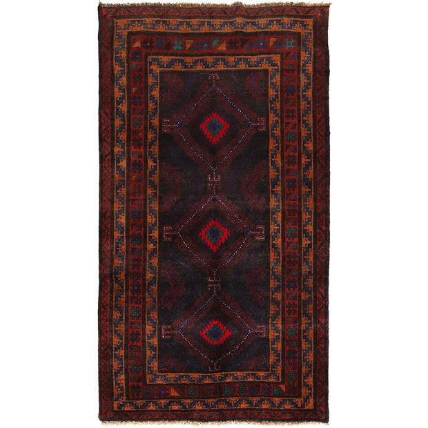 Baluch Short Rug 3' 7" x 6' 5" - No. AL20389