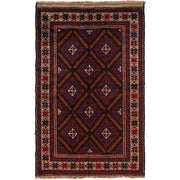 Traditional Baloch Rug 2' 12" x 4' 9" - No. AL18459