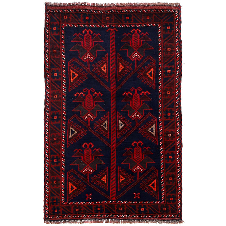 Traditional Baloch Rug 2' 10" x 4' 5" - No. AL26720