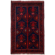 Traditional Baloch Rug 2' 10" x 4' 5" - No. AL26720