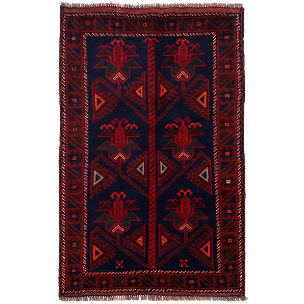 Traditional Baloch Rug 2' 10" x 4' 5" - No. AL26720