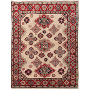 Hand knotted Kazak Rugs 5' 0" x 6' 7" - No. AL35602