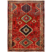 Hand Knotted Kohistani Carpet 5' 5" x 7' 7" - No. AL75201
