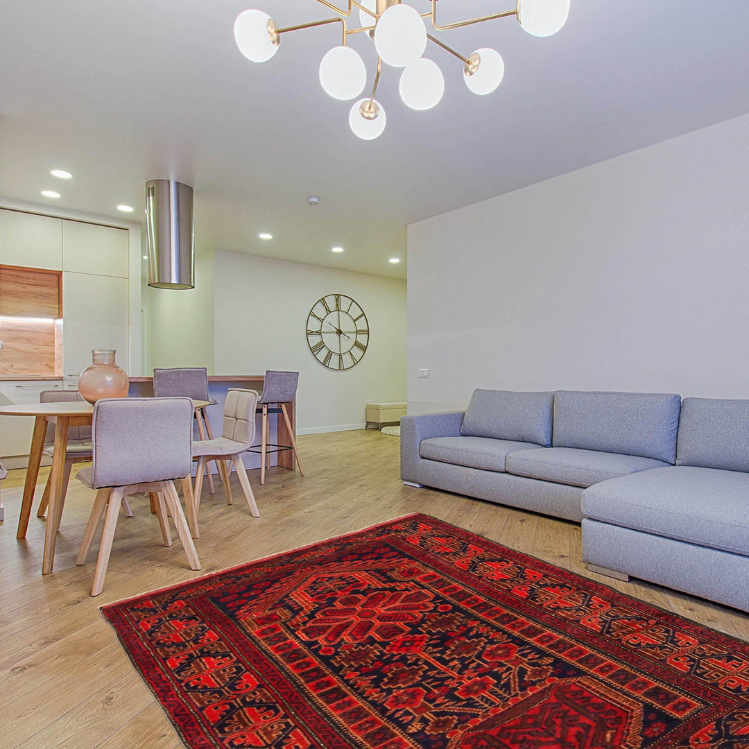 Traditional Baloch Rug 2' 10" x 4' 2" - No. AL83390