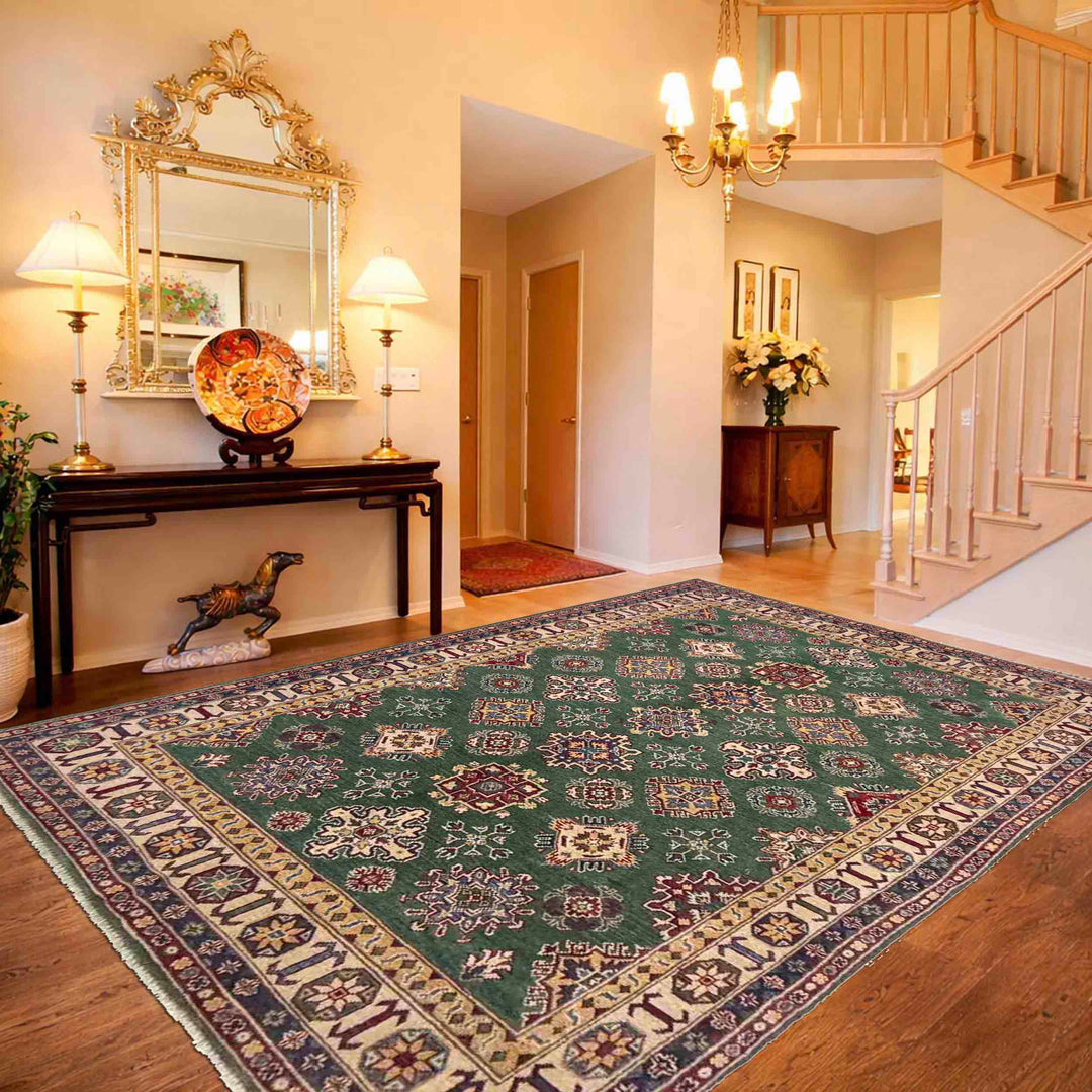 Oriental Kazak Rug 5' 5" x 8' 0" - No. AL77598