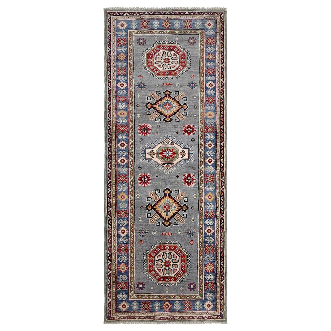 Hand knotted Kazak Runner Rugs 2' 9" x 7' 9" - No. AL35625