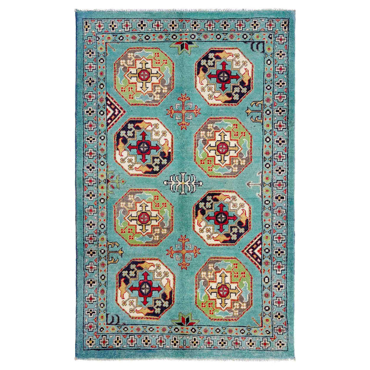 Oriental Style Waziri Area Rug 3' 0" x 4' 9" - No. AL81093