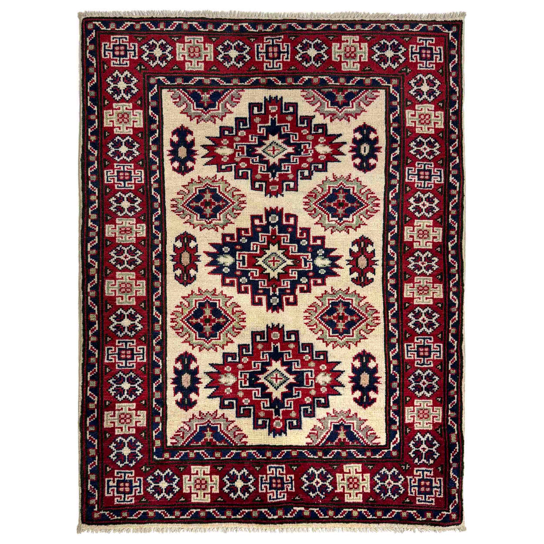 Hand knotted Kazak Rugs 3' 0" x 3' 10" - No. AL32672