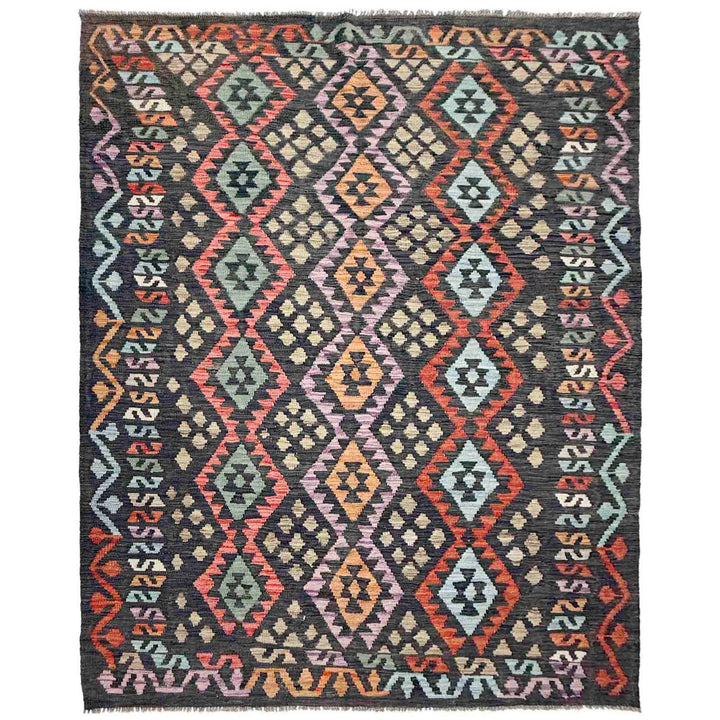 Handmade Vegetable Kelim 5' 9" x 7' 8" - No. AL131338