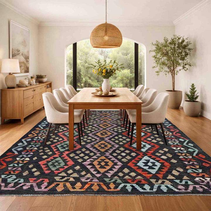 Handmade Vegetable Kelim 5' 9" x 7' 8" - No. AL131338