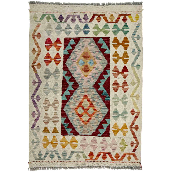 Small Size Chobi Kilim 2' 10" x 4' 0" - No. AL814272