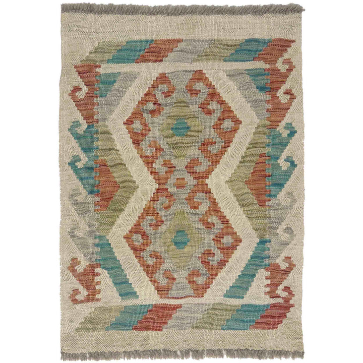 Small Size Chobi Kilim 1' 10" x 2' 7" - No. AL812906