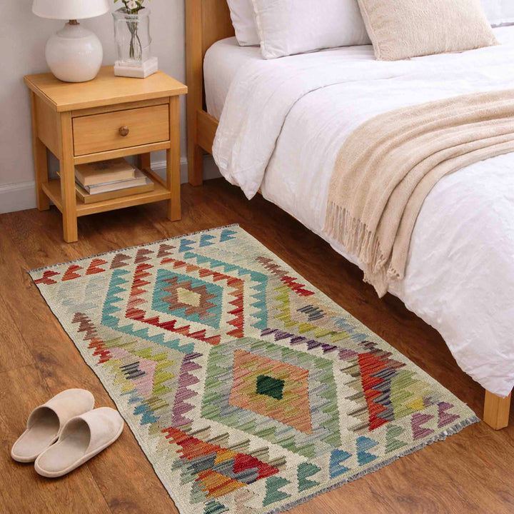 Hand Knotted Flatweave Kilim 2' 0" x 3' 6" - No. AL312738